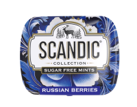 Конфеты SCANDIC без сахара со вкусом "Смородина-базилик" /БОКС 18шт*14гр