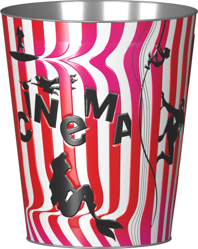 Ведро металлическое сувенирное V130 "Классика кино"