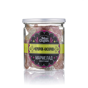 Жевательный мармелад MacGuffin/ Червячок кислячок /30шт*125гр