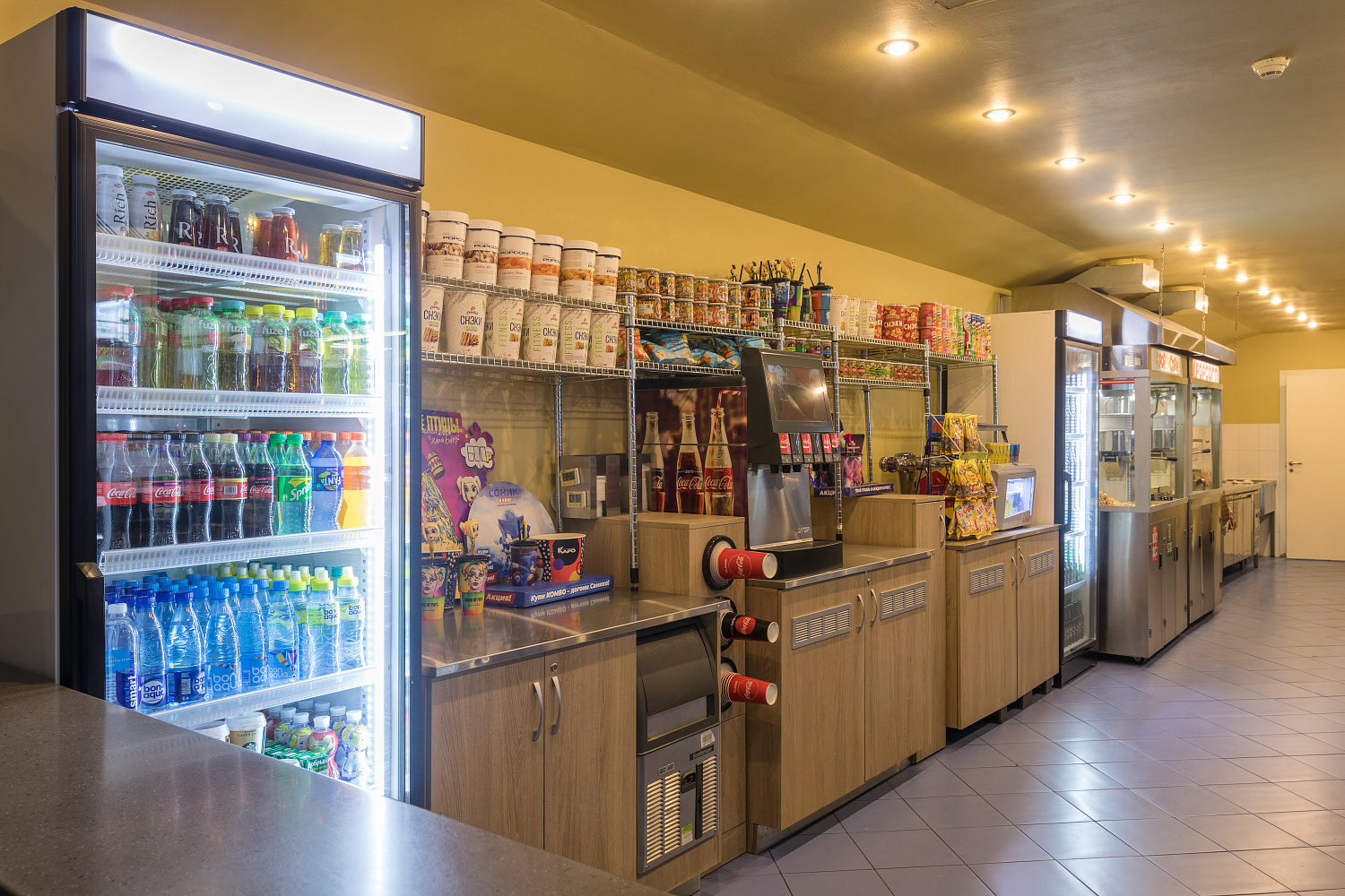 Проектирование кинобаров под ключ