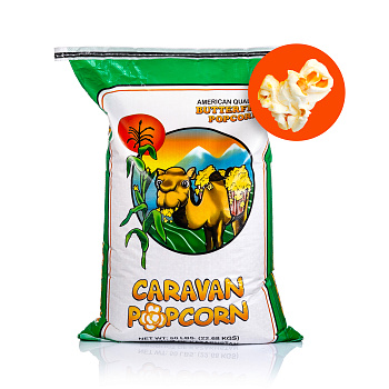 Кукуруза Butterfly Caravan Popcorn/ 22,68кг/Казахстан  /мешок
