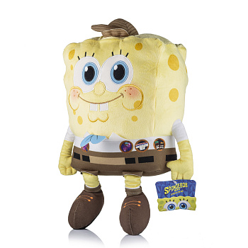 Игрушка мягкая большая "Губка Боб в бегах"