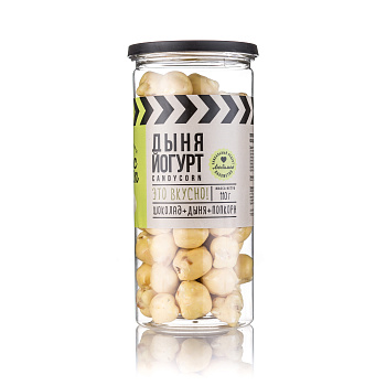 Попкорн MacGuffin "Карамельный в глазури со вкусом йогурта и дыни"/16шт*110г.