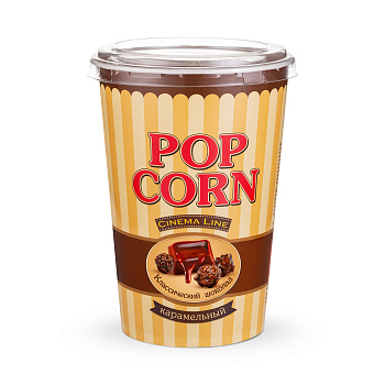 Попкорн в стакане Cinema Line "шоколадный"/45шт*175г.