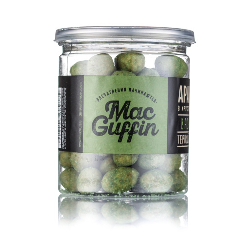 Арахис жареный в хрустящей оболочке MacGuffin/ Васаби /30шт*90гр