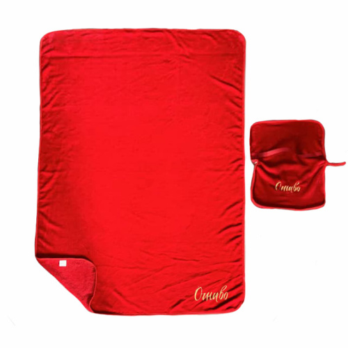 Плед дорожный к фильму "Огниво" в сумке-подушке