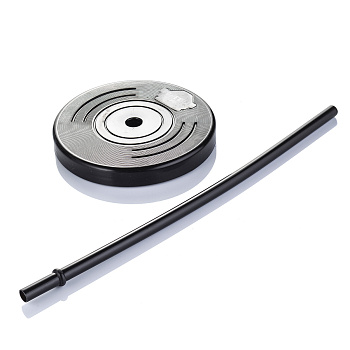 Пластиковая крышка и трубочка для стакана "Богемская рапсодия". 32oz. 50шт.