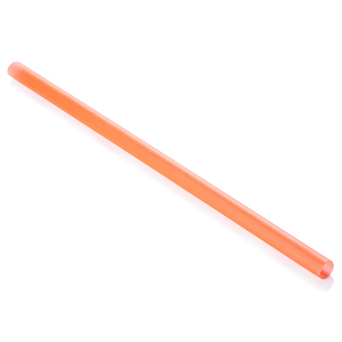 Трубочка для коктейлей 25 см. Цвет- оранжевый/3000шт