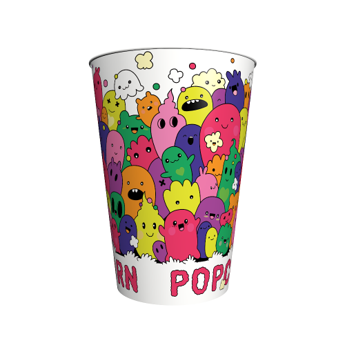 Стакан V46 "Монстрики"/960шт