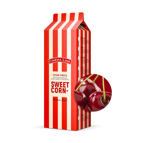 Смесь пищевая "SweetCorn+ Fruit Premium" вишня /пачка/0,8 кг
