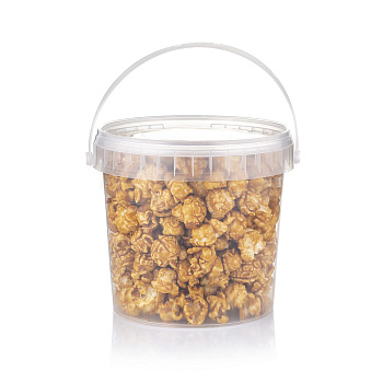Карамелизированный попкорн /Пластиковый контейнер/45 шт