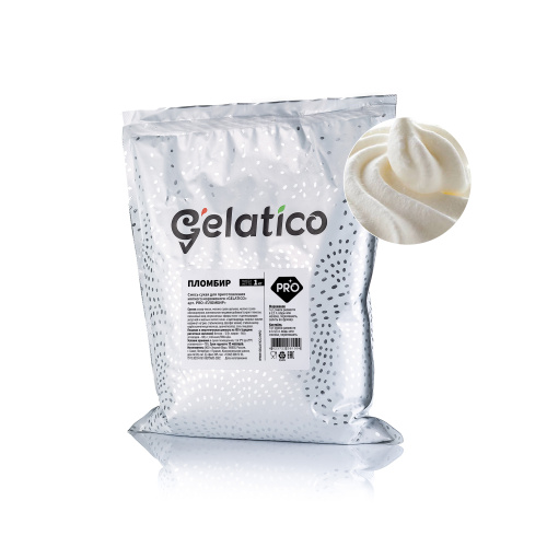 Смесь для мороженого "GELATICO" PRO "Пломбир", 1 кг