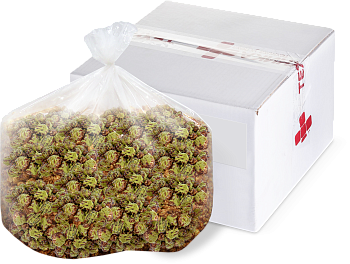 Карамельный попкорн "Дубайский шоколад" весовой шоколадный с глазурью "Забра"/5 кг/ коробка