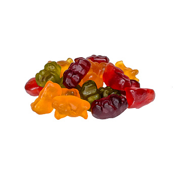 Мармелад жевательный Бегемотик Бонди  ассорти вкусов с витаминами/коробка/5кг