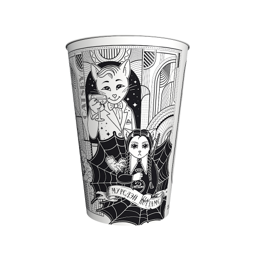 Стакан V46 "Кошки-киношки"/960шт