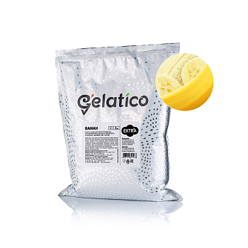 Смесь для мороженого "GELATICO" EXTRA "Банан", 1 кг