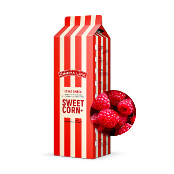 Смесь пищевая "SweetCorn+ Fruit Premium" малина /пачка/0,8 кг