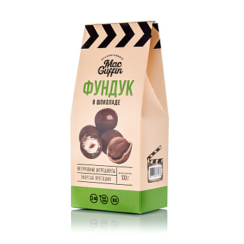 Фундук в шоколадной глазури в форме драже/28 шт по 100 г