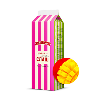 Смесь для приготовления слаш ROYAL PREMIUM ICE, манго. 0,8 кг