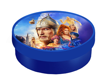 Сувенирный картонный бокс к фильму  "Финист. Первый богатырь" с леденцами "фруктовый микс"/27шт/кор