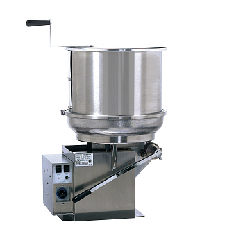 Карамелизатор Corn Treat Cooker Mixer Gold Medal 2175 XEL. Левая ручка.