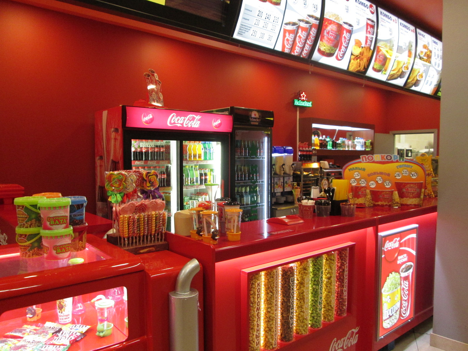 Сеть кинотеатров "Мираж Синема" в ТРЦ "Северное Нагорное" г. Мурманск