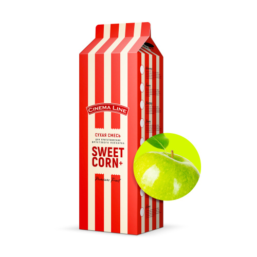 Смесь пищевая "SweetCorn+ Fruit Premium"яблоко /пачка/0,8 кг