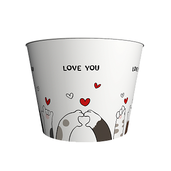 Стакан V85 "Лапки"/252шт